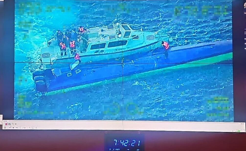 Semar intercepta a semisumergible con 4 toneladas de cocaína. Foto: Especial