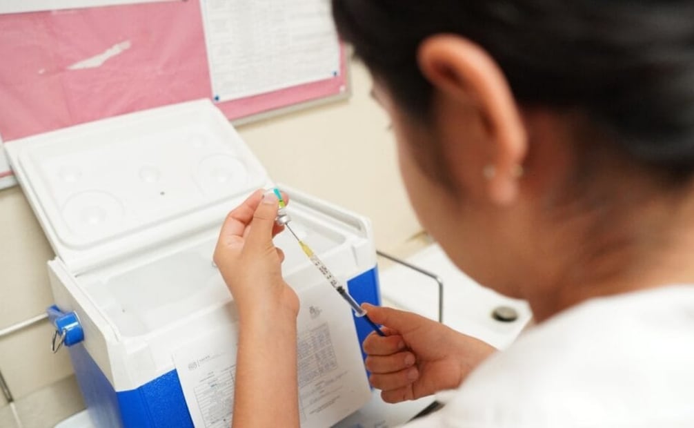 Vacuna contra el sarampión (20/01/2026). Foto: Especial