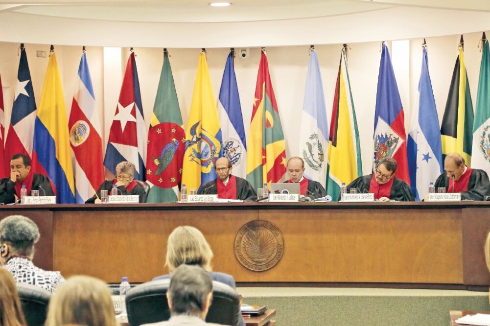 Jueces de la Corte Interamericana de Derechos Humanos. Foto: Archivo