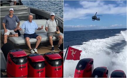 Salinas Pliego presume carrera en helicóptero contra “las señoras”; “ellas por mar, nosotros por aire”