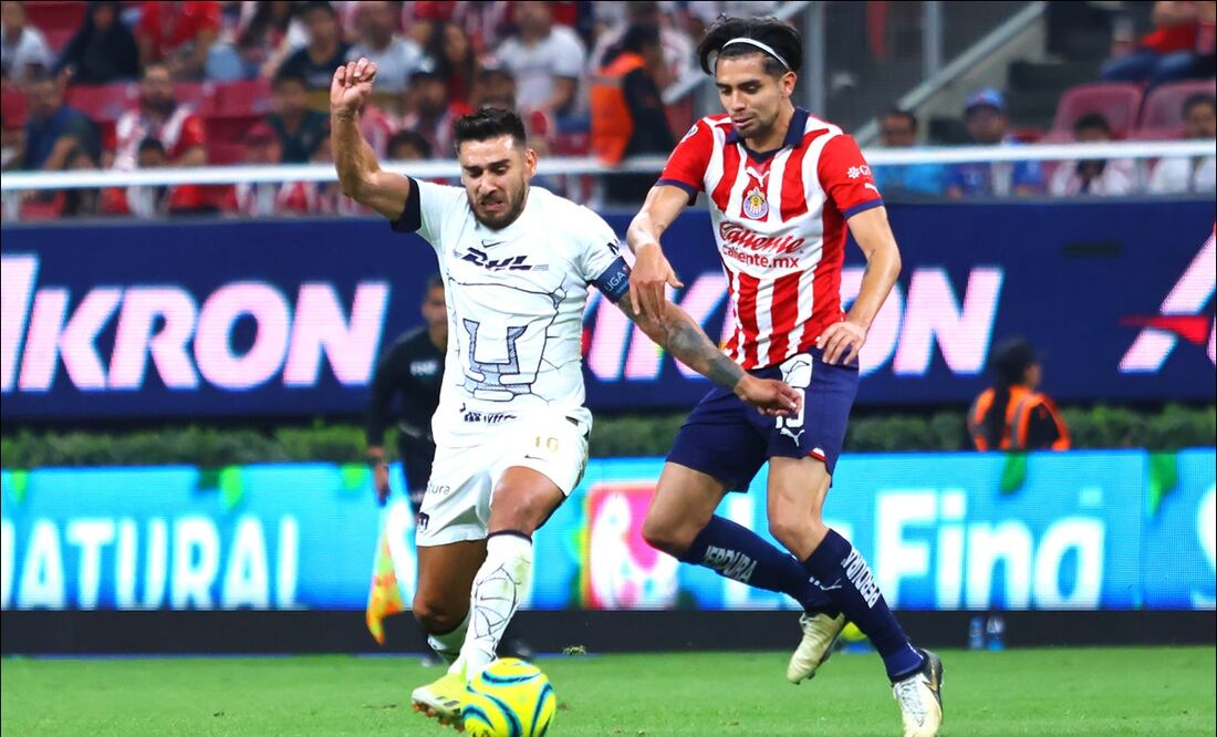 Chivas y Pumas se disputan un boleto a la Copa de Campeones de la Concacaf en la Jornada 17
