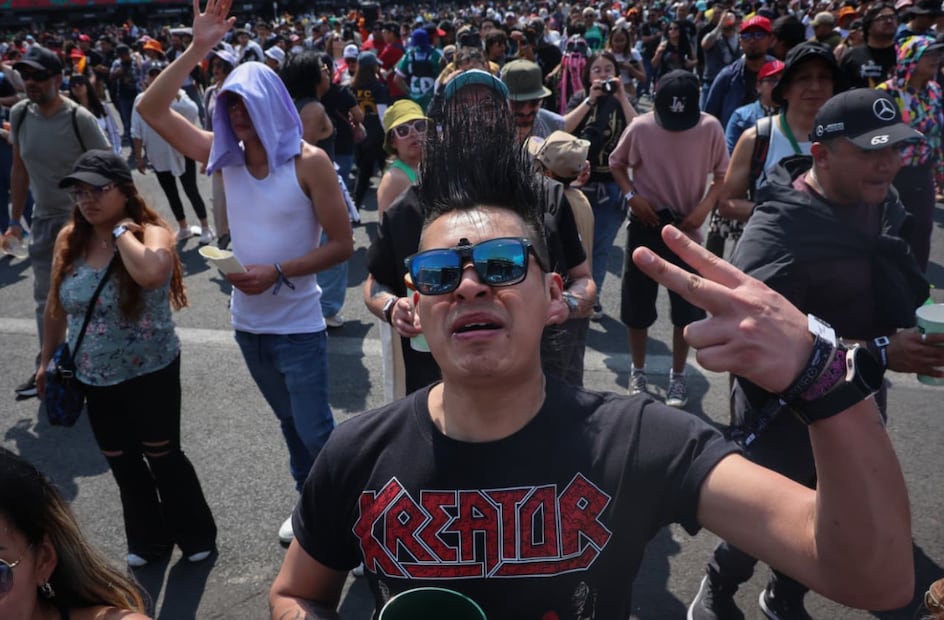 Se celebra el segundo día del Vive Latino, este domingo, 15 de marzo.
Foto: Luis Camacho / EL UNIVERSAL