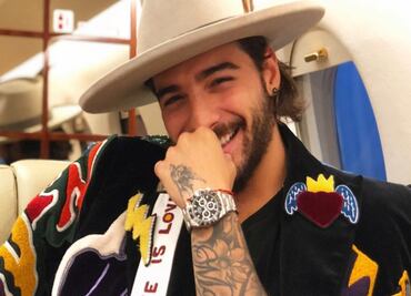 Maluma presume bolsa de 70 mil pesos en Instagram