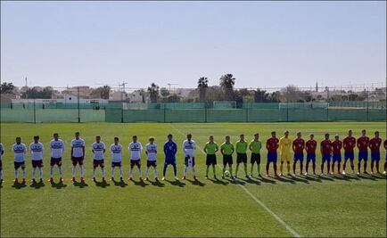 Golean a la Selección Mexicana Sub-20 en gira europea