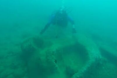 Hallazgo en lo profundo: encuentran una parte del Templo de Zeus y está intacto