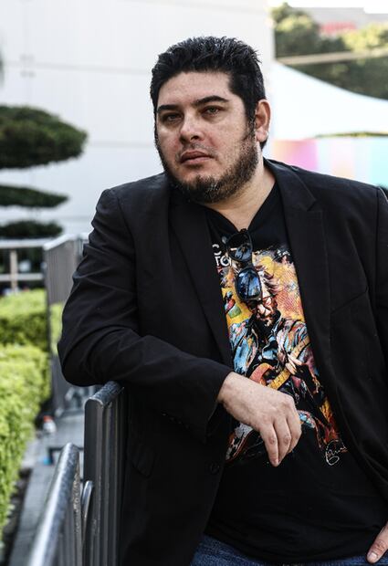 Entrevista al escritor y periodista Ricardo E. Tatto. Fotos: Gabriel Pano/ El Universal.