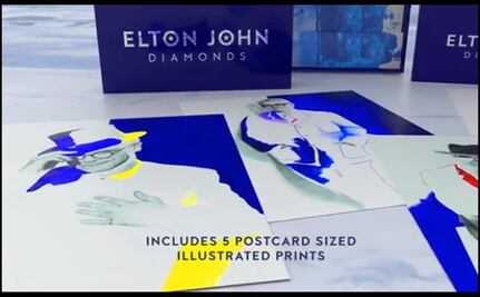 Elton John publicará "Diamonds", disco de sus grandes éxitos 