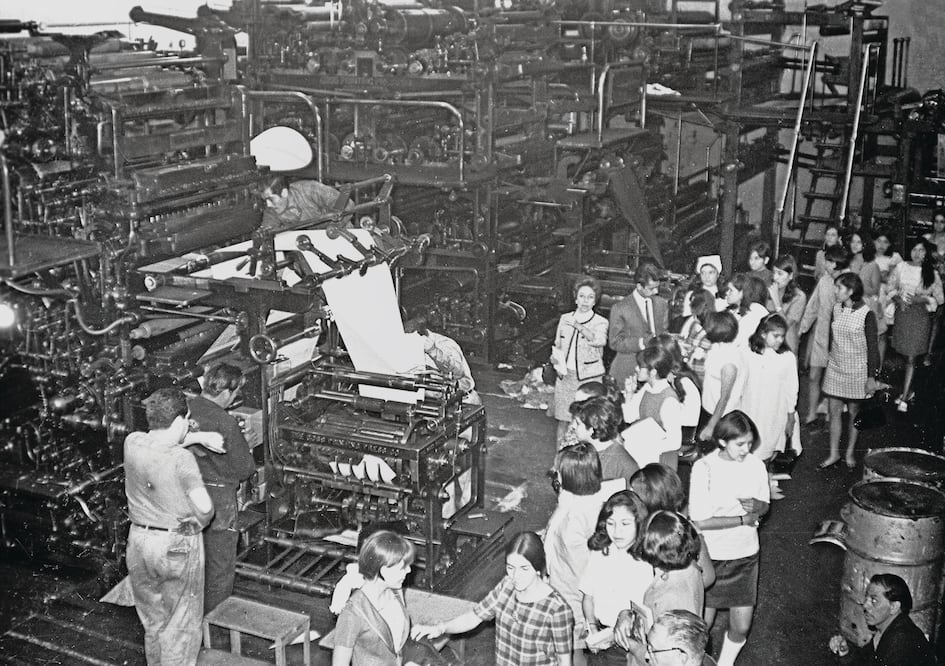 Las rotativas, el corazón de El Gran Diario de México