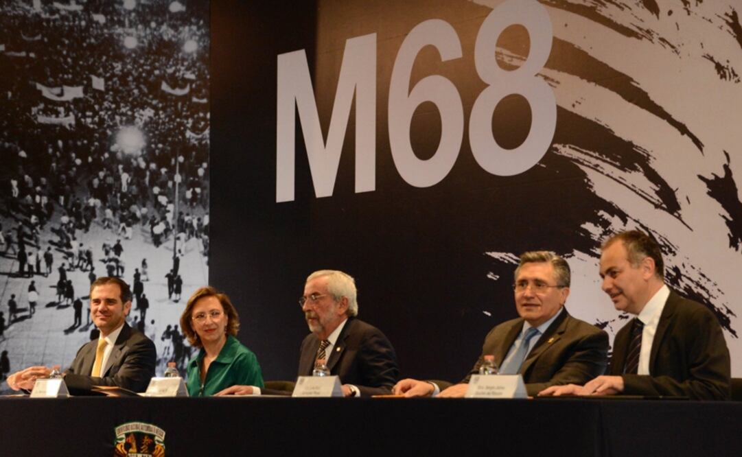 La UNAM asume la herencia de libertad, pluralidad conciencia crítica y tolerancia de ese movimiento, dijo el rector Enrique Graue. (FOTO: UNAM)