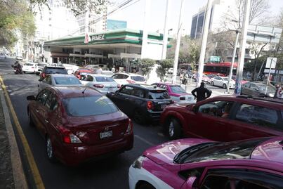 Sólo 40 de 400 estaciones presentan desabasto de gasolina, dice Sheinbaum
