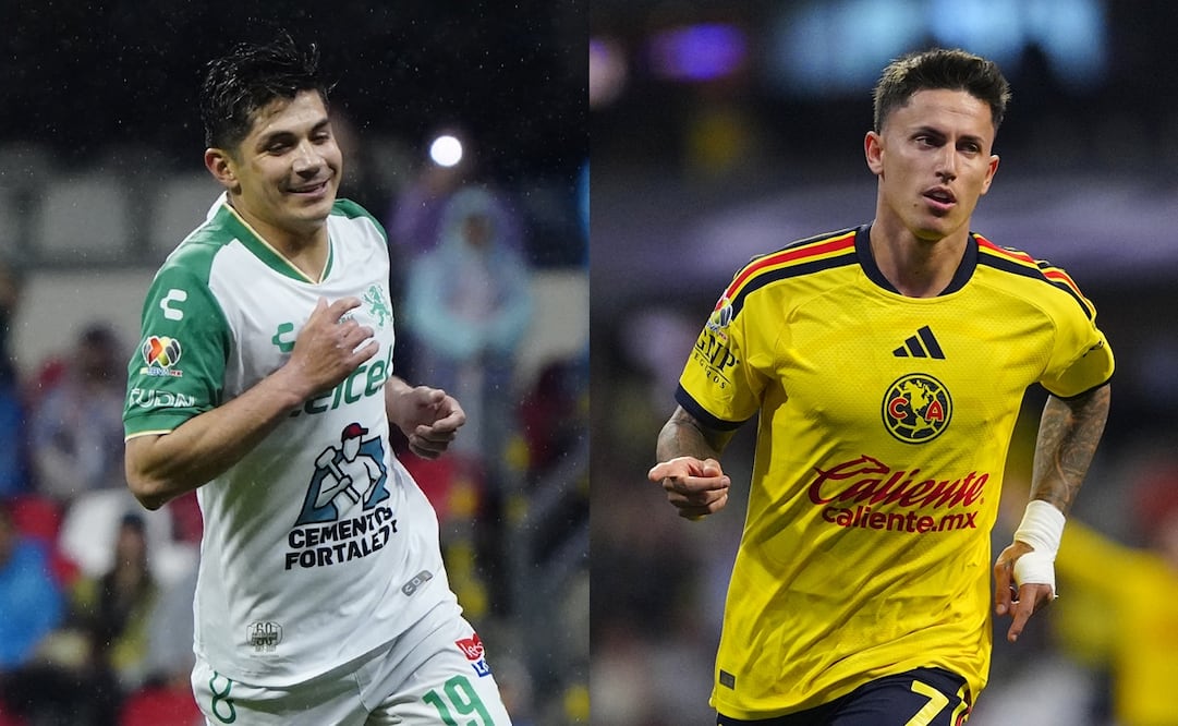 León y América, durante la fase regular del torneo Apertura 2026 de la Liga MX - Fotos: Imago7