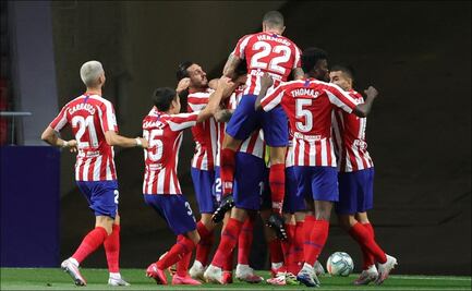 Atlético de Madrid vence por la mínima al Valladolid