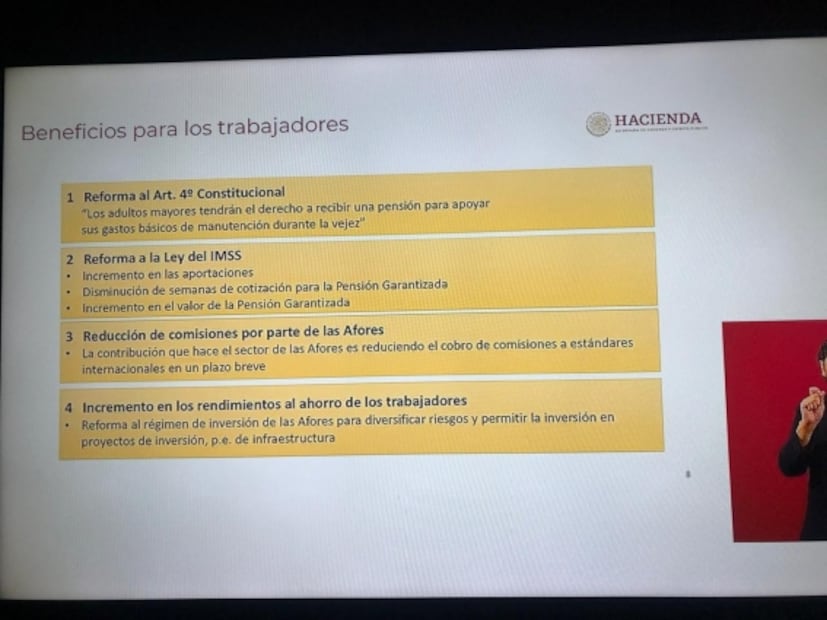 ¿Cómo te afecta o beneficia la reforma al sistema de pensiones?
