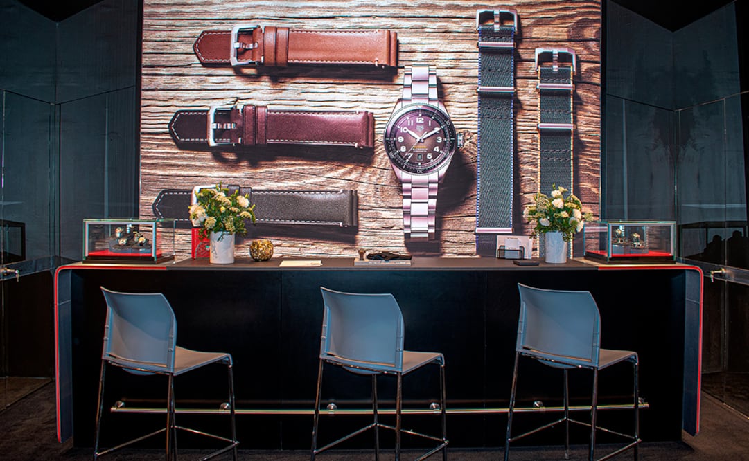 TAG Heuer activa el “timing” de una pieza de culto en el nuevo pop-up de Palacio de Hierro de Polanco de CDMX.