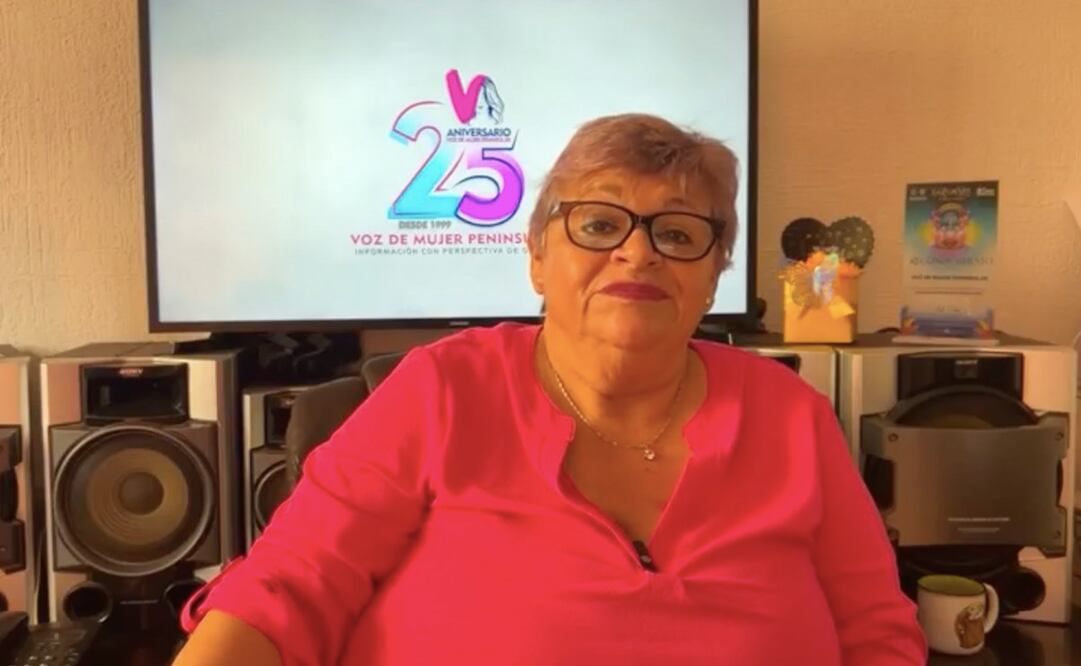 La fundadora del medio “Voz de Mujer Peninsular”, Alejandra Escobar, informó que ha sido denunciada por otros dos reporteros por “privación ilegal de la libertad”. Foto: especial