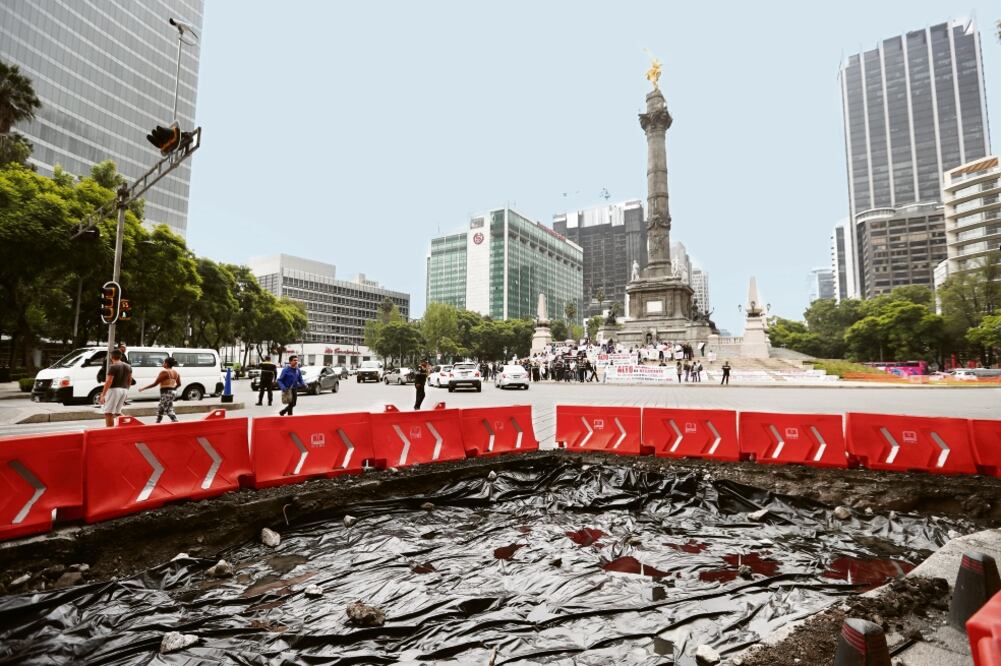 Para retomar la construcción se realizó la revisión de las obras inconclusas para verificar su buen estado y continuar con los trabajos. (ARCHIVO EL UNIVERSAL)