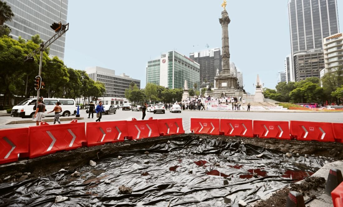 Para retomar la construcción se realizó la revisión de las obras inconclusas para verificar su buen estado y continuar con los trabajos. (ARCHIVO EL UNIVERSAL)