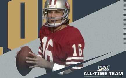Joe Montana, elegido en el equipo de todos los tiempos de la NFL