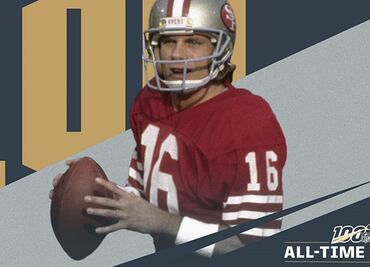 Joe Montana, elegido en el equipo de todos los tiempos de la NFL