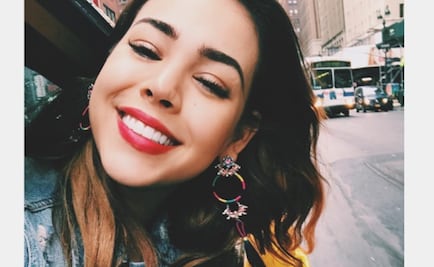 Danna Paola comparte foto y la comparan con Hannah Montana