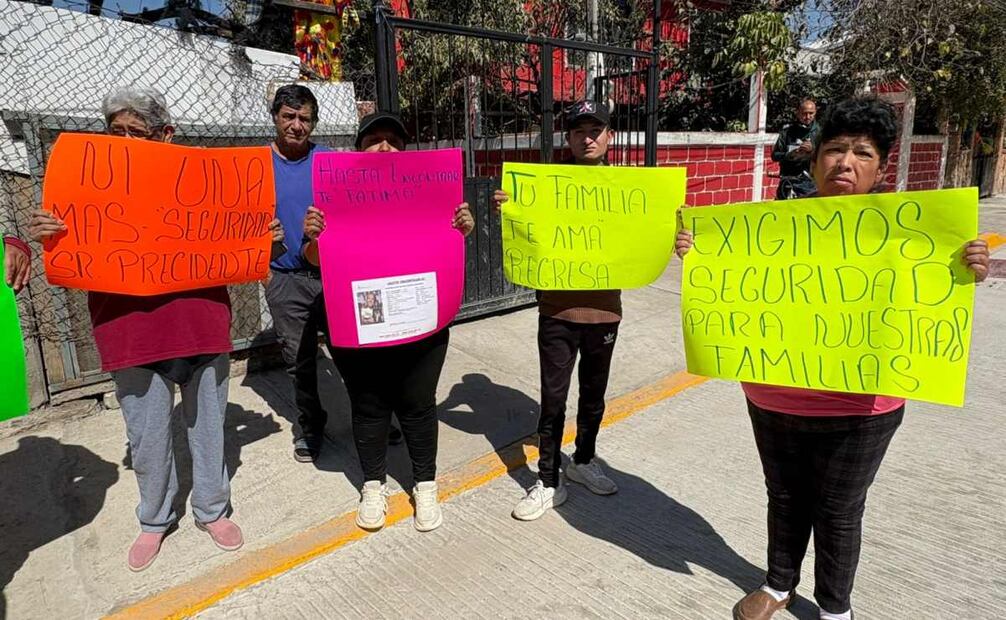 La tía de Fátima contó que al ir a preguntar en el lugar de trabajo de la joven, les explicaron que ella no llegó el pasado lunes.
Foto: Arturo Contreras.