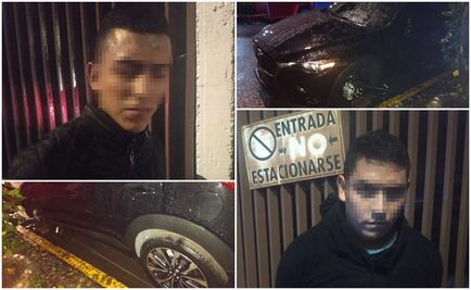 Detienen a dos por robo de autopartes en la Narvarte