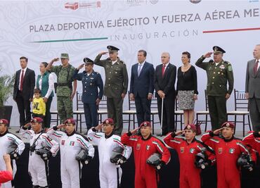 Inauguran Plaza Deportiva del Ejército en Guanajuato