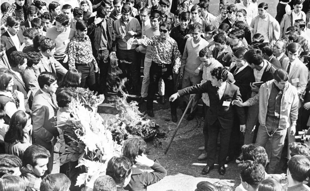 la Secretaría de Cultura de la Ciudad de México conmemorará los 50 años del Movimiento Estudiantil de 1968. Foto: Archivo EL UNIVERSAL