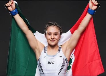 Alexa Grasso es la número 1 en el ranking UFC: McGregor lo celebra con un “Viva México"