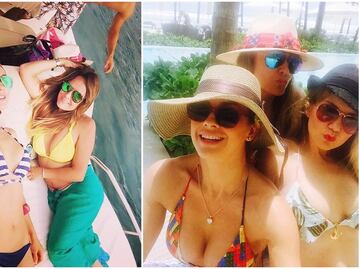 Aracely Arámbula presume cuerpo en bikini