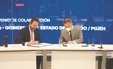 Fayad acuerda con la UIF combatir la corrupción en Hidalgo