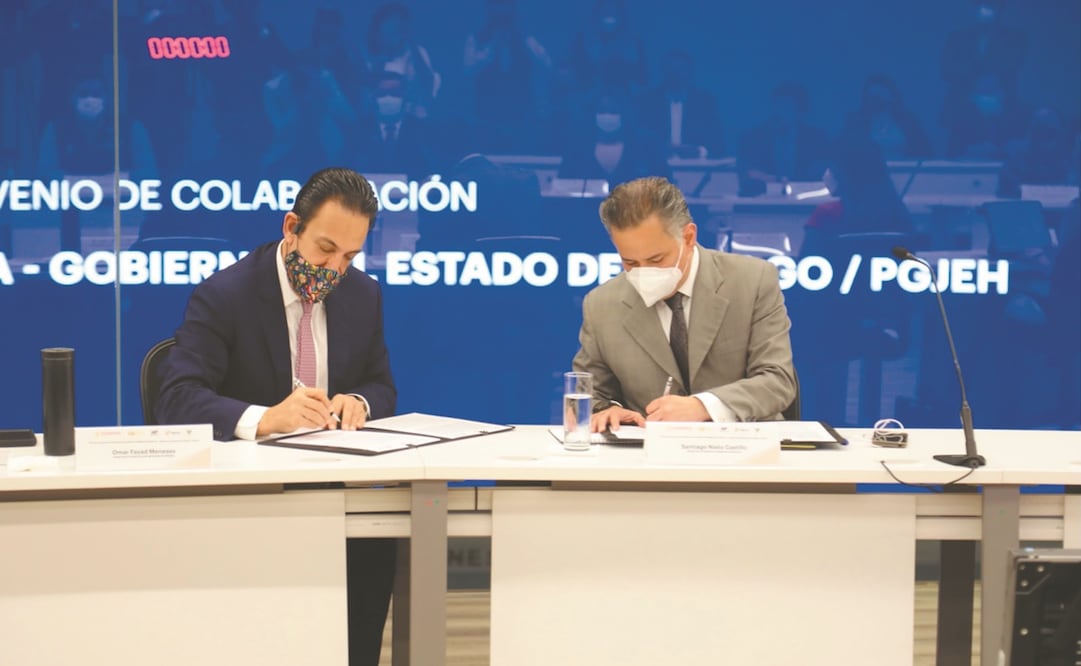 Fayad acuerda con la UIF combatir la corrupción en Hidalgo