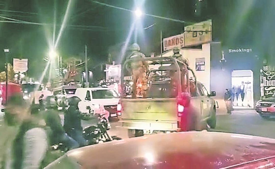 Elementos del Ejército y Guardia Nacional reforzaron el patrullaje en calles de Milpa Alta. Foto: Especial