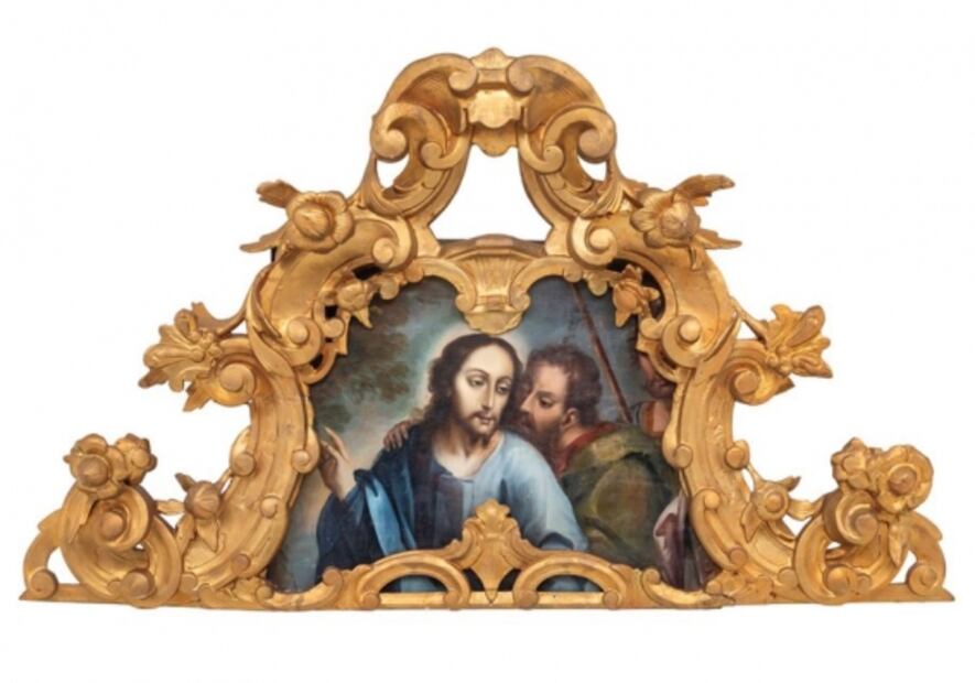 Hernán Cortés, Moctezuma y Jesús y Judas