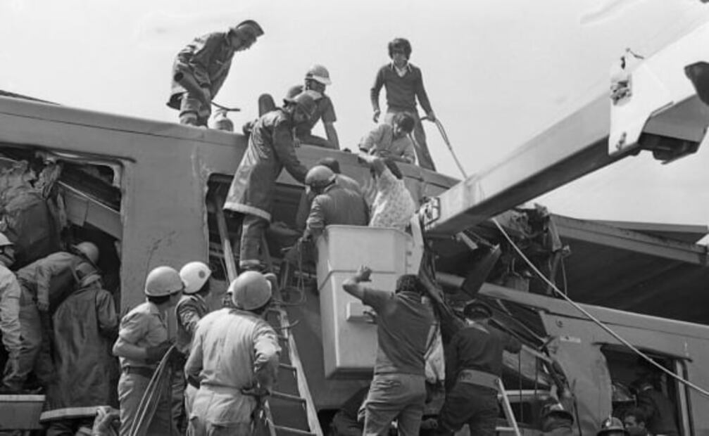 Así narraron testigos el "macabro" accidente del Metro en 1975