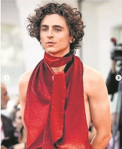 Ellos se arriesgan con la moda