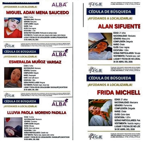 El crimen organizado elabora cédulas de búsqueda apócrifas de sus propias víctimas. Foto: Especial