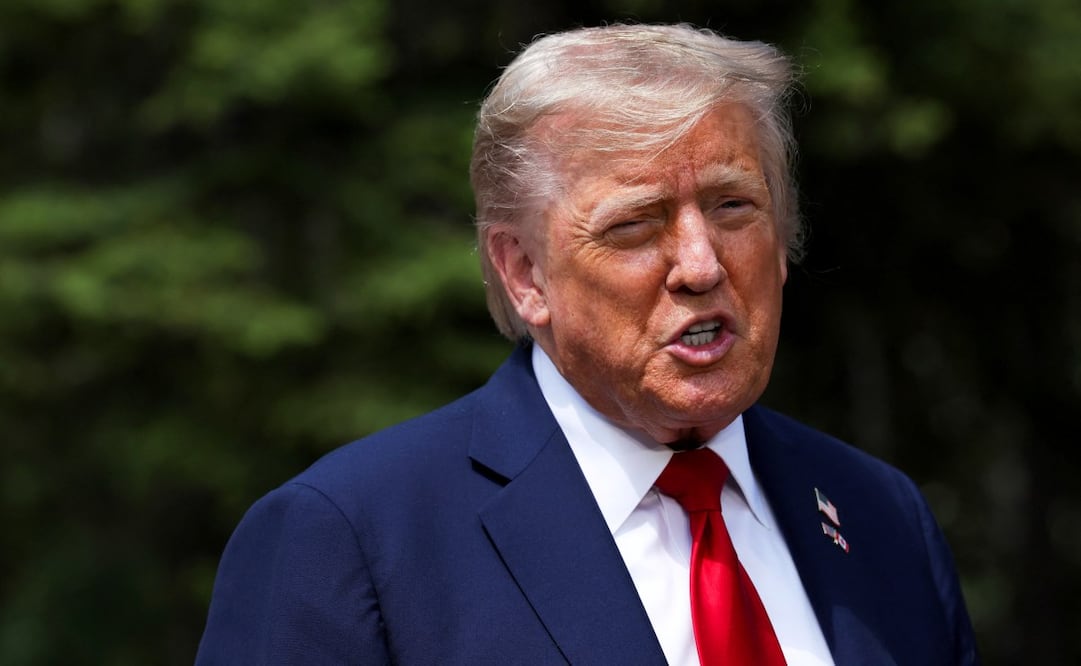 Trump cree que en la próxima semana habrá un alto el fuego en Gaza. Foto: AP