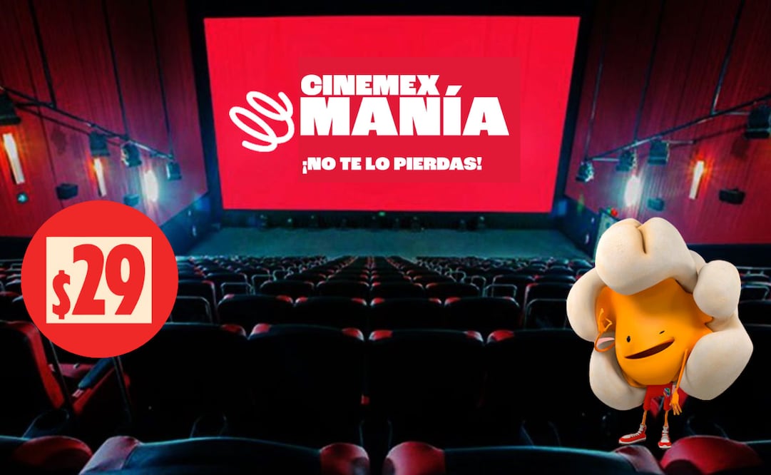 Cinemex inicia el 2025 con una increíble promoción que permitirá a los amantes del séptimo arte disfrutar de los mejores estrenos sin gastar de más.
Foto: El Universal