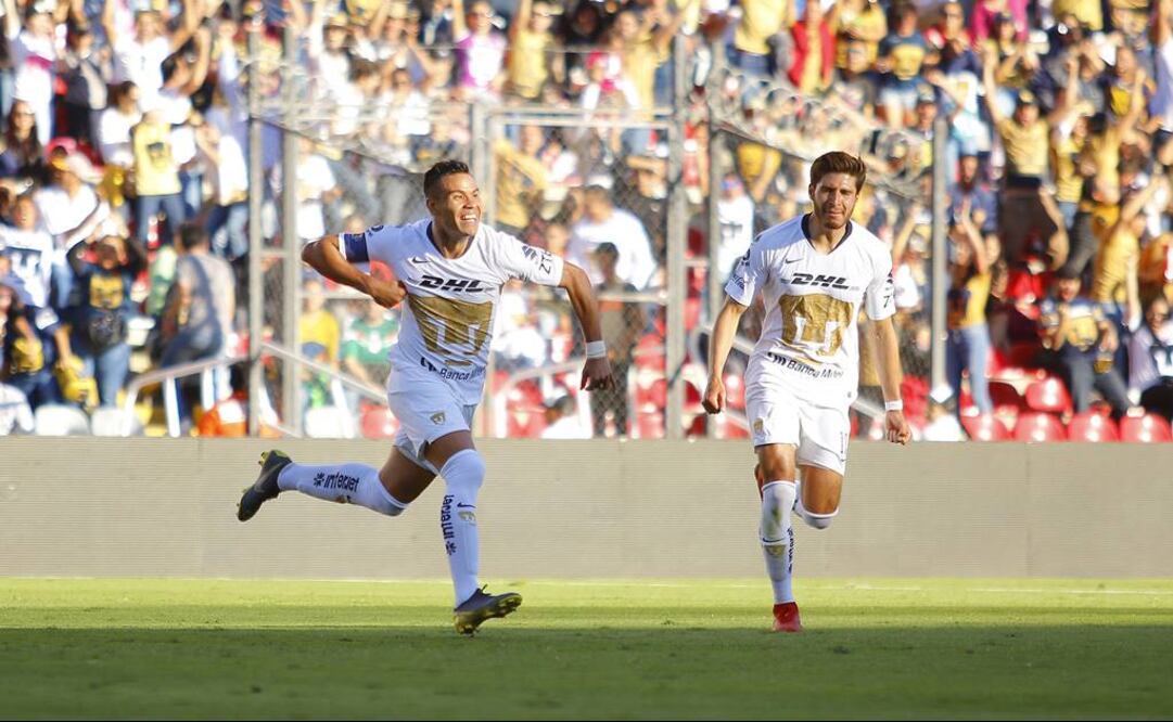 FOTO/IMAGO7. Pablo Barrera en festejo durante el juego de la jornada 6 de la Liga MX.