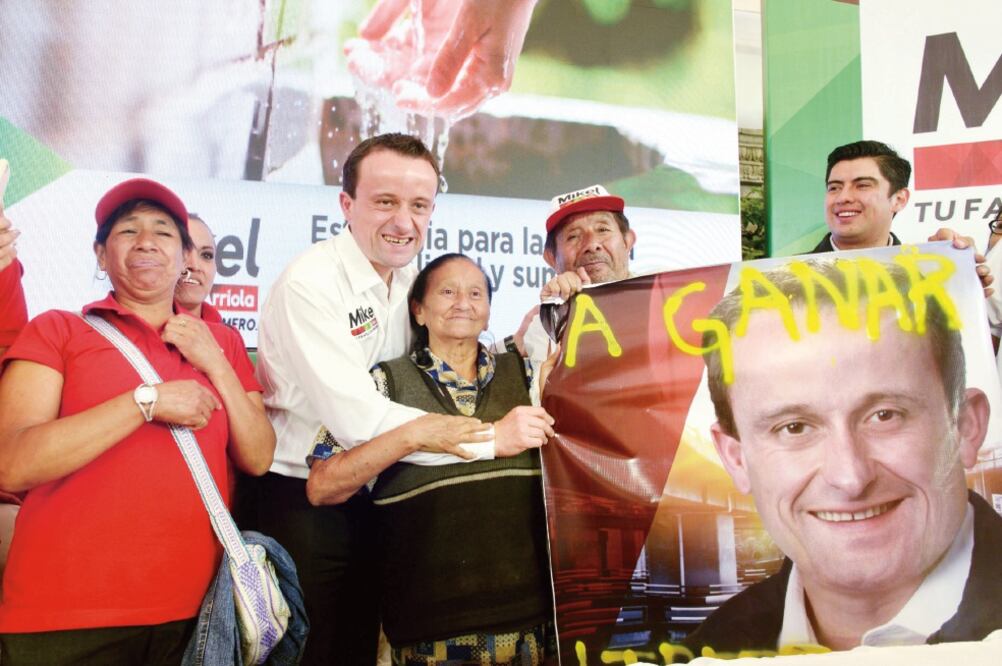 Acciones. El aspirante tricolor reiteró que se ahorrará hasta 40% de agua que actualmente se desperdicia por fugas (CORTESÍA)