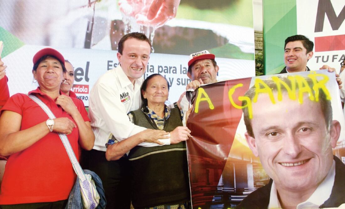 Acciones. El aspirante tricolor reiteró que se ahorrará hasta 40% de agua que actualmente se desperdicia por fugas (CORTESÍA)