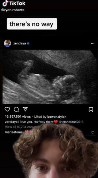 Zendaya responde si está embarazada tras video polémico en TikTok