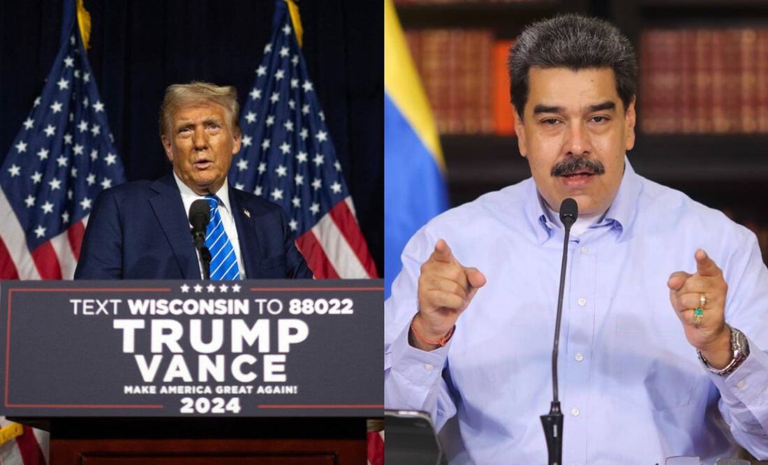 Donald Trump mantenía una doble postura frente a Maduro. Foto: especial