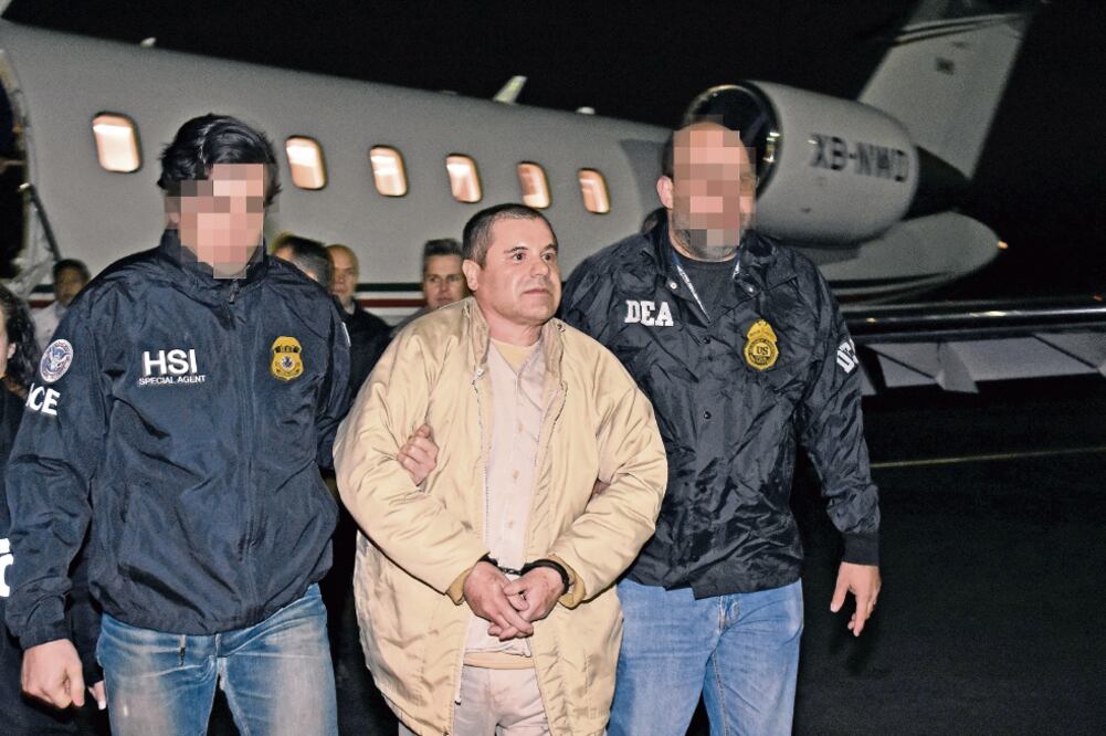 El capo mexicano debió haber sido extraditado a El Paso, Texas, pero el secretario de Relaciones Exteriores firmó una autorización para que lo llevaran a una cárcel de Nueva York, indicó el abogado defensor José Refugio Rodríguez (ARCHIVO. EL UNIVERSAL)