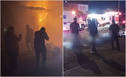 VIDEO: Mueren 11 personas en incendio de antro Beer House en San Luis Río Colorado, Sonora