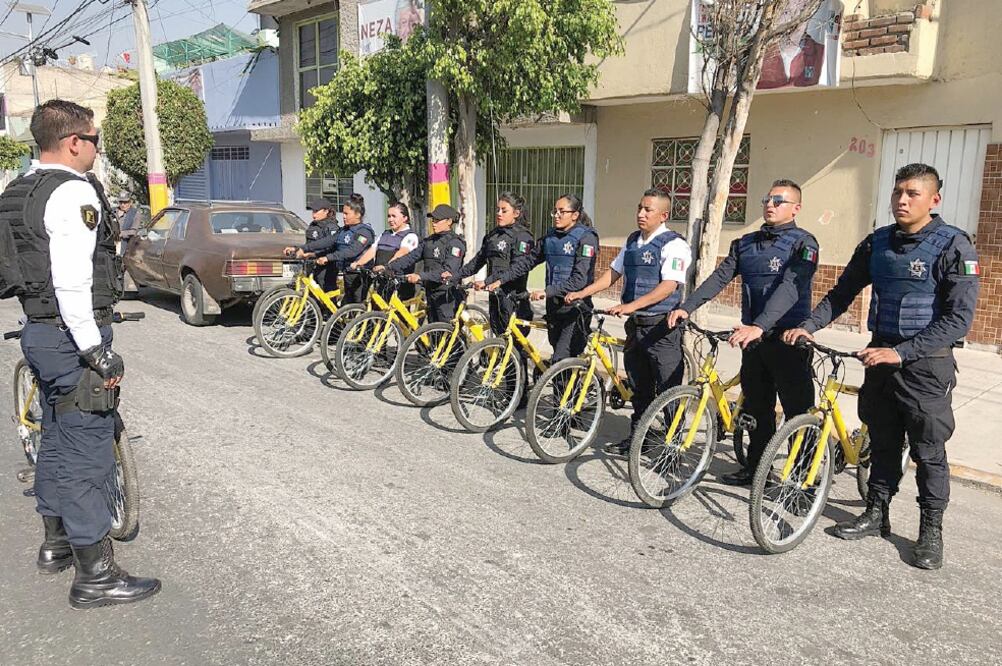 Tiene aceptación. En una primera etapa serán asignados 250 elementos a la corporación de ciclo policías. (EMILIO FERNÁNDEZ. EL UNVIERSAL)