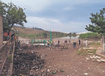 Predios privados limitan desfogue de presa El Ángulo