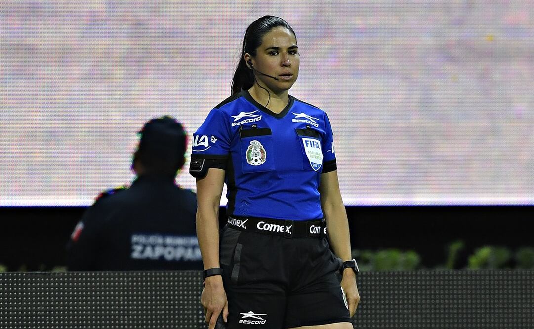 Karen Janett Díaz en un partido de la Liga MX - FOTO: Imago7