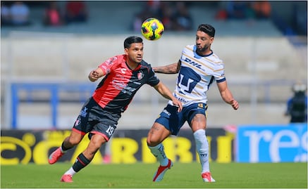 Pumas decepciona al protagonizar un somnífero empate ante Atlas 